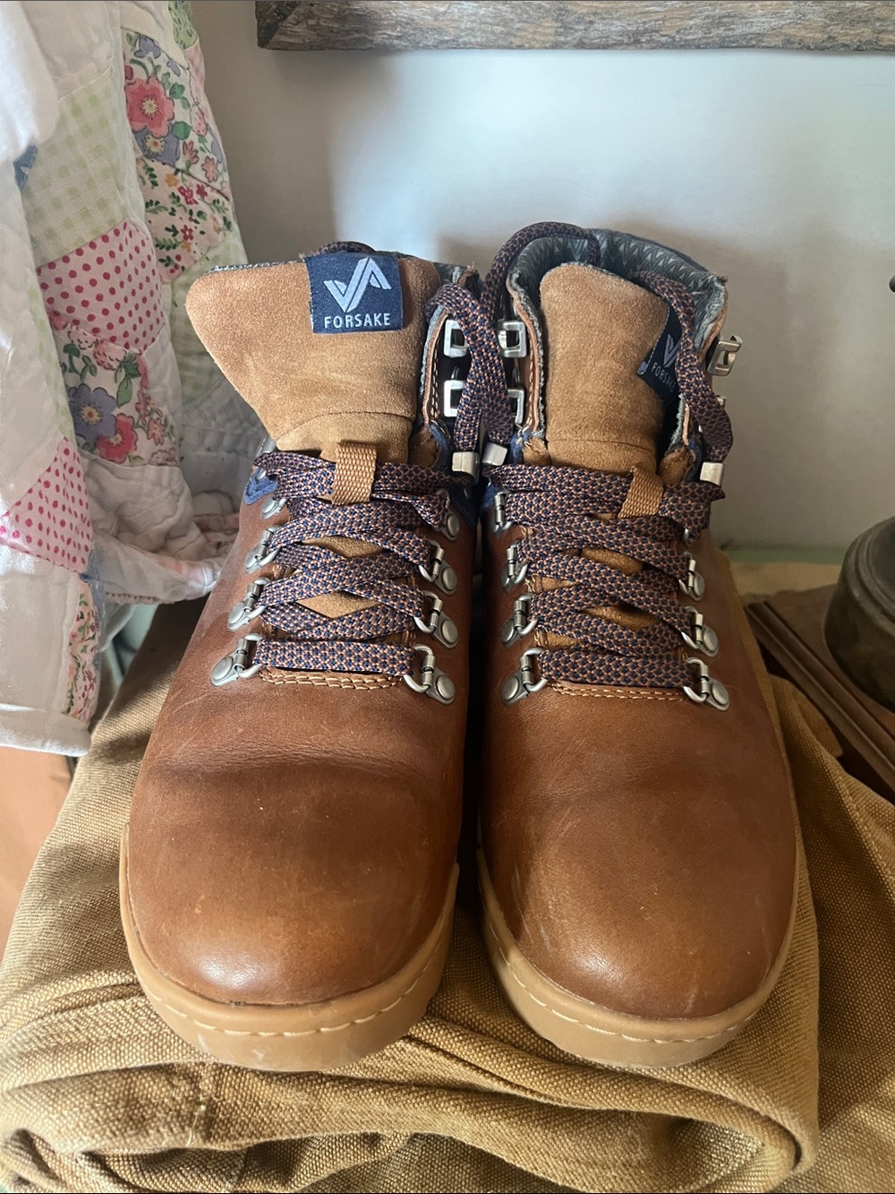 Forsake Women’s Leather Lace-Up Hiking Boots